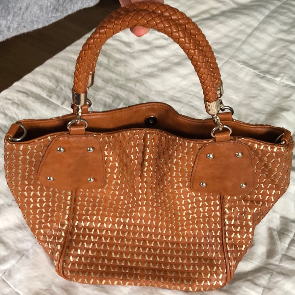 Big Buddha vegan leather bag